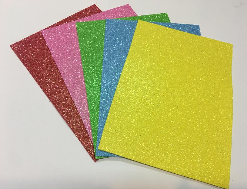 Fluorescent Glitter EVA Foam